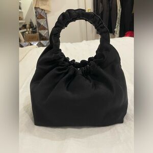 Authentic The Row Small Double Circle Satin Handbag